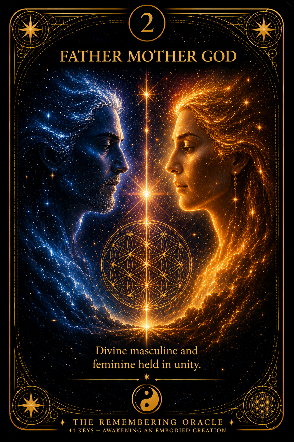 Card 2: FATHER MOTHER GOD