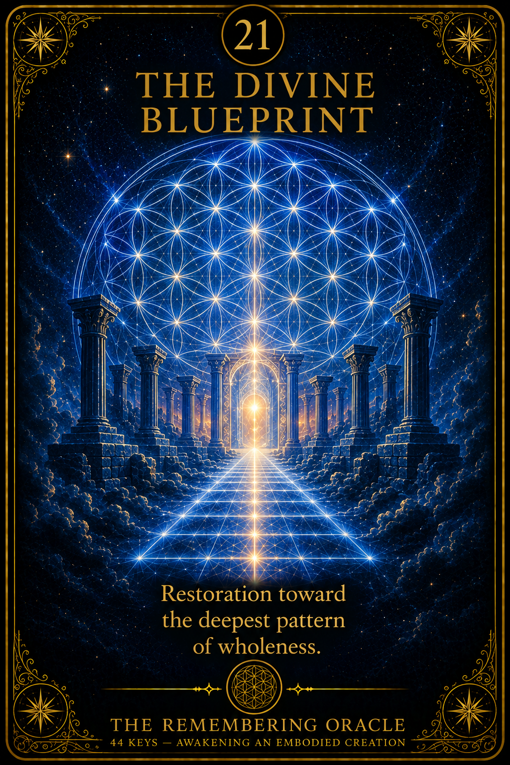 Card 21: THE DIVINE BLUEPRINT