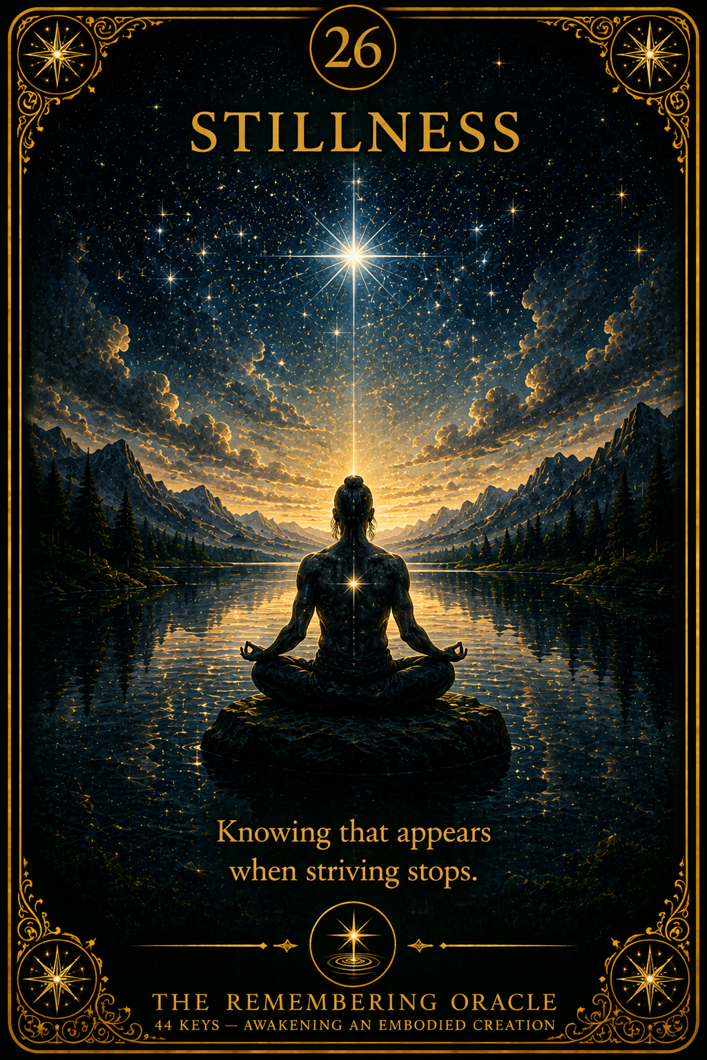Card 26: STILLNESS
