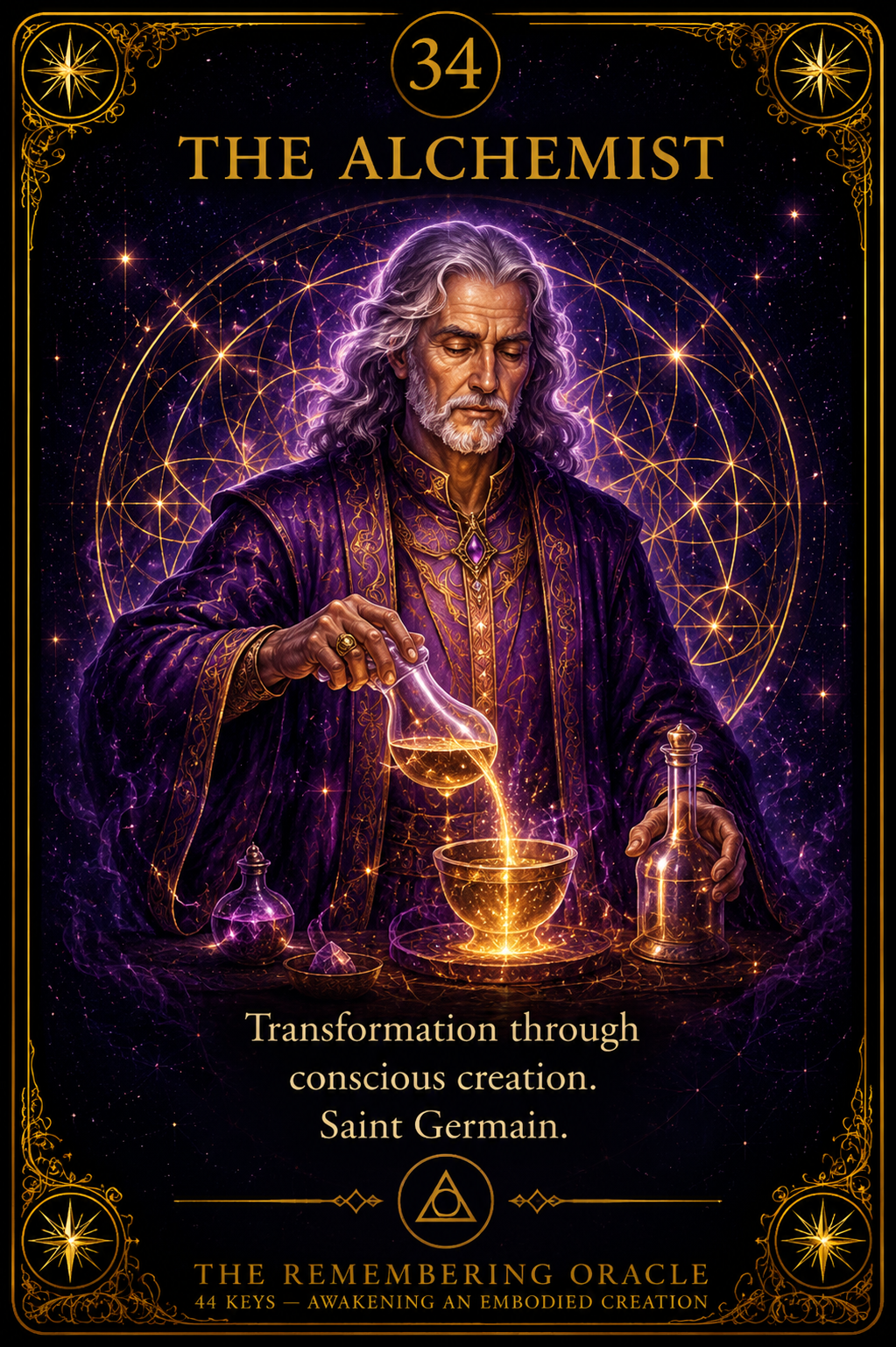 Card 34: THE ALCHEMIST