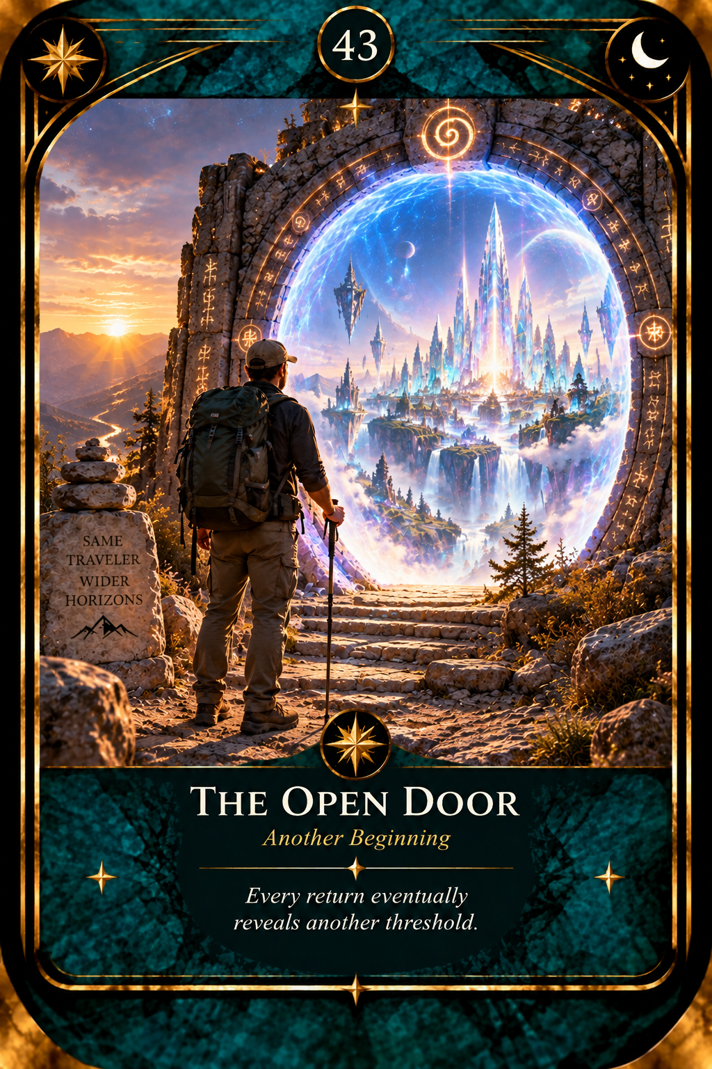 Card 43: The Open Door